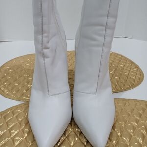 Tony Bianco White Ankle Boots
